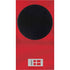 Denmark Soccer Flag Xbox Series S Console Skin